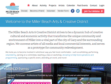 Tablet Screenshot of millerbeacharts.org